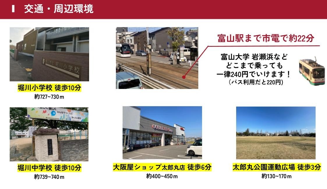 太郎丸　周辺環境